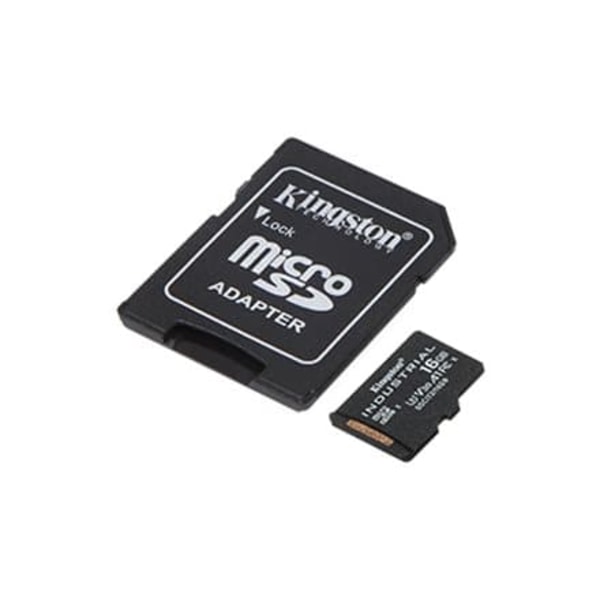 Kingston Technology Industrial 16 GB MicroSDHC UHS-I Class 10