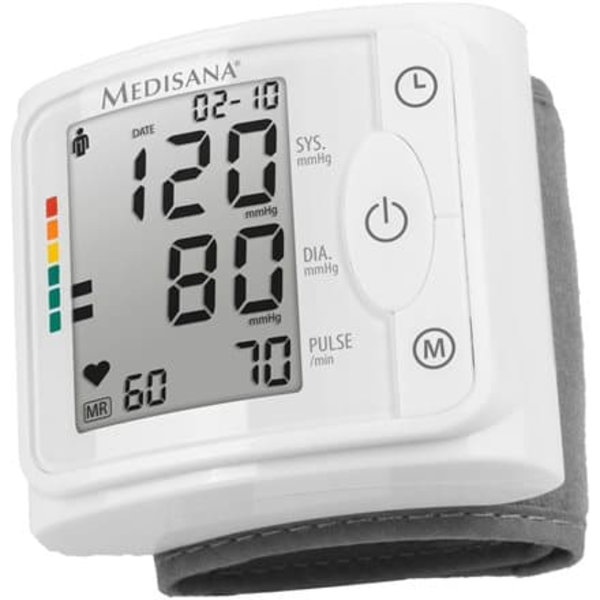 Medisana | Wrist Blood pressure monitor | BW 320 | Memory function | Number of users Multiple user(s) | Memory capacity 120 memory slots for each of 2