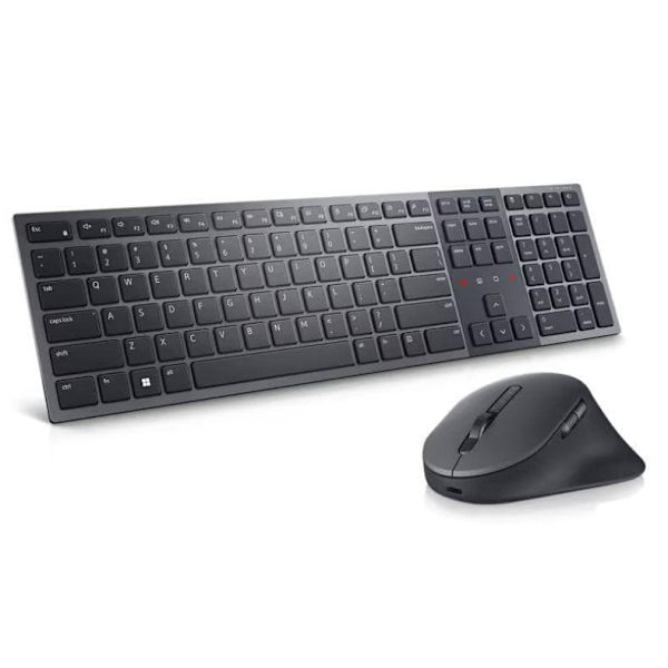KEYBOARD +MOUSE WRL KM900/NOR 580-BBCY DELL Grafitt