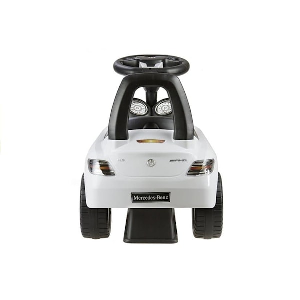 Mercedes-Benz SLS AMG White - Kids Push Along Ride On Car