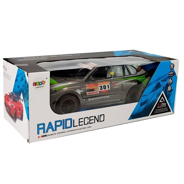 Remote Controlled RC Sports Car 1:10 2.4G Gray