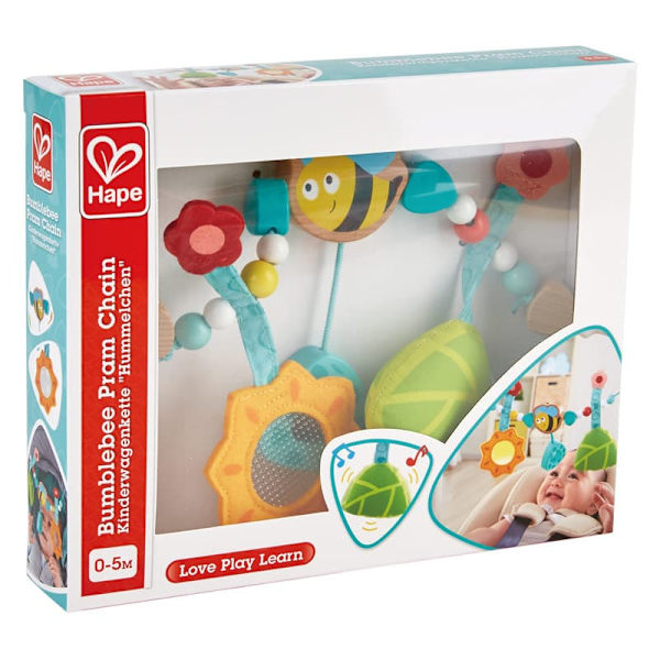 HAPE pram chain Bumblebee, E0021A