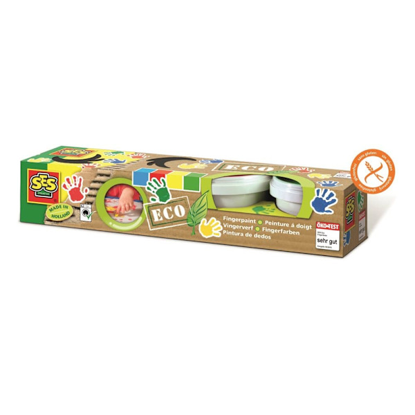 SES Eco Finger paint 4 colors