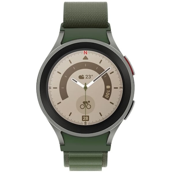 Tech-Protect watch strap Nylon Pro Samsung Galaxy Watch4/5/5 Pro, military green