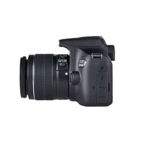 Canon | SLR Camera Kit | Megapixel 24.1 MP | ISO sensitivity (max) 12800 | Display diagonal 3.0 " | Wi-Fi | Video recording | APS-C | Black