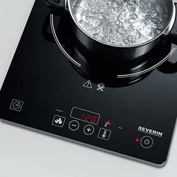 Severin KP 1071 hob Black Countertop Zone induction hob 1 zone(s) Sort