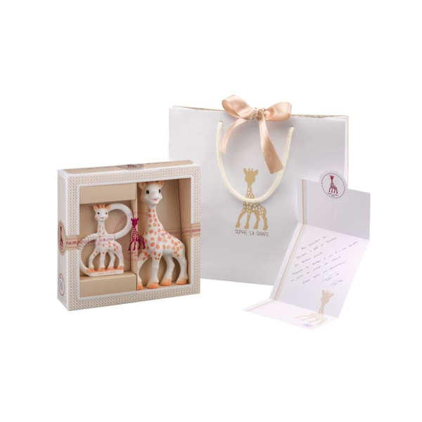 VULLI set Sophie la Girafe + ring teether 000001