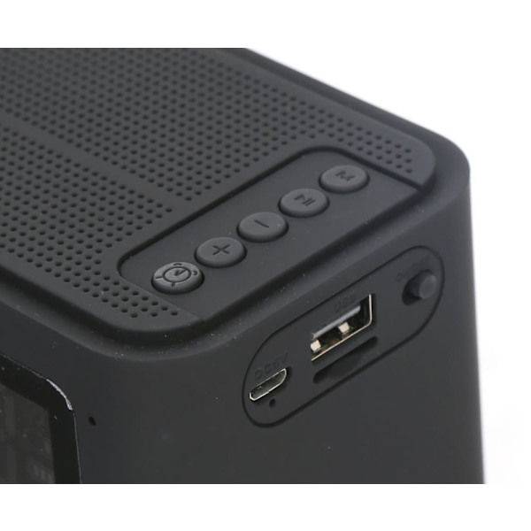 Platinet wireless speaker + alarm clock Bluetooth 5W PMGC5B