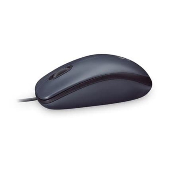 LOGITECH M90 corded optical Mouse black USB - EER2