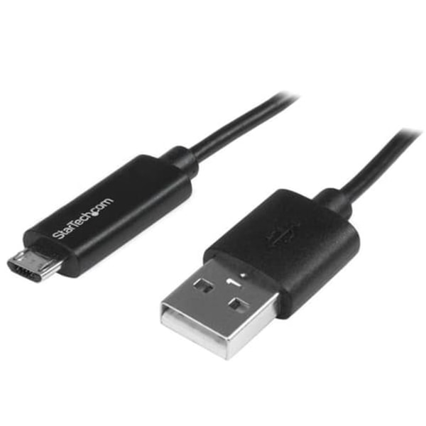 1M MICRO-USB CABLE WITH LED/.