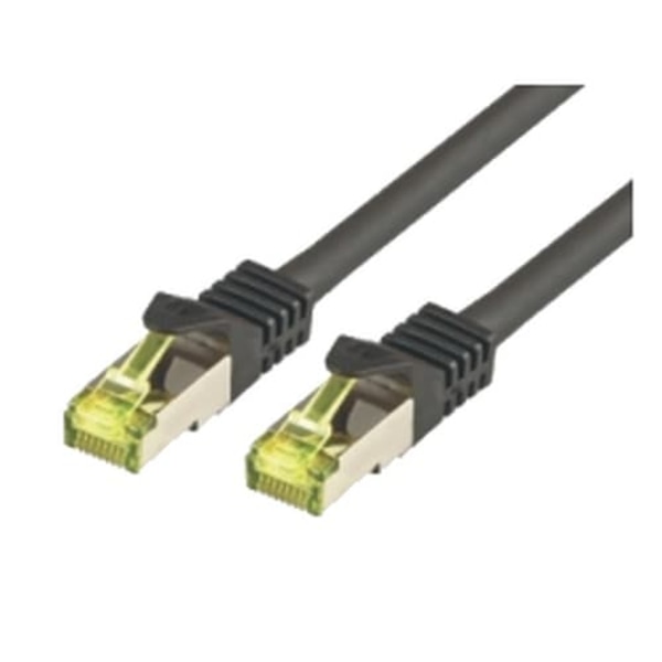 CAT7 SFTP RJ45 LSZH 3M BLACK/10GBIT RAW PATCH CABLE
