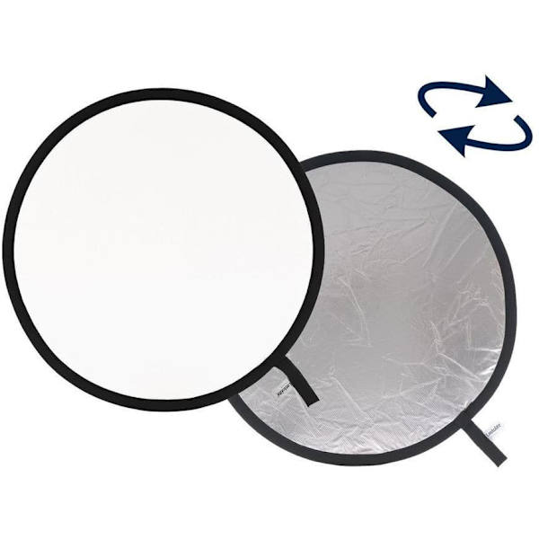 Manfrotto reflector 50cm, silver/white (LA-2031)