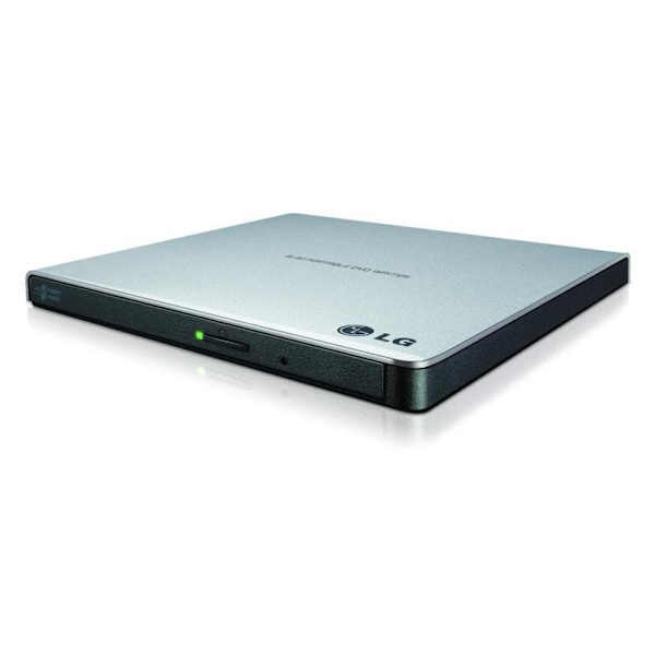 LG GP57ES40 optical disc drive DVD±RW Black, Silver Sort, Sølv
