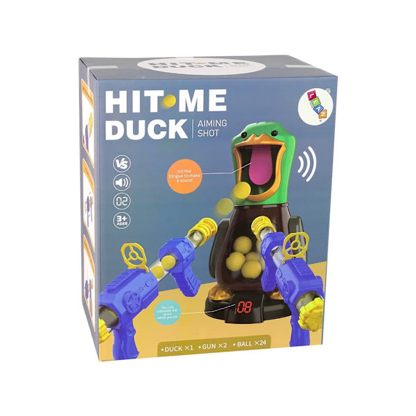 Duck Shooting Arcade Game Weapon Soft Balls Sound