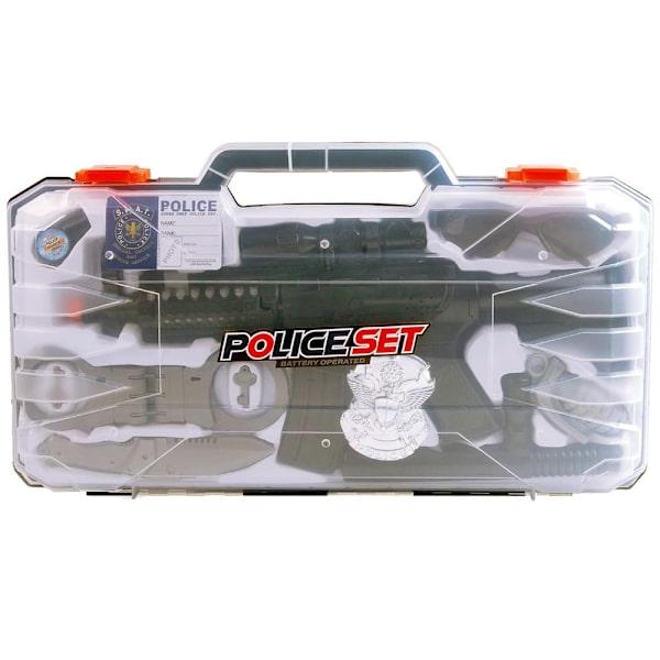 Police Set in a Suitcase Police Set 9 Pieces + Suitcase