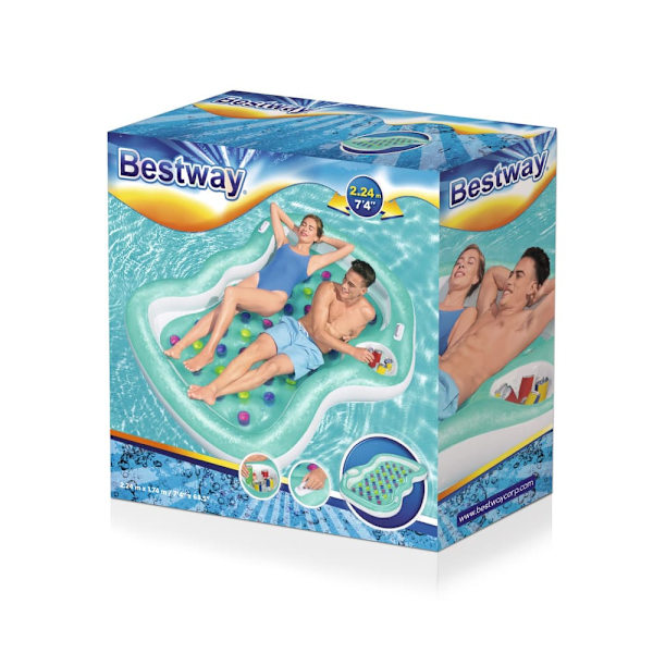Bestway Double Designer Lounge - Airbed - 2-persons