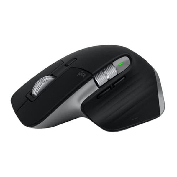 Logitech MX Master 3S Bluetooth Mouse Sort, Sølv