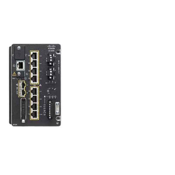 CATALYST IE3300 W/ 8 GE COPPER/AND 2 10G SFP MODULAR NA Sort
