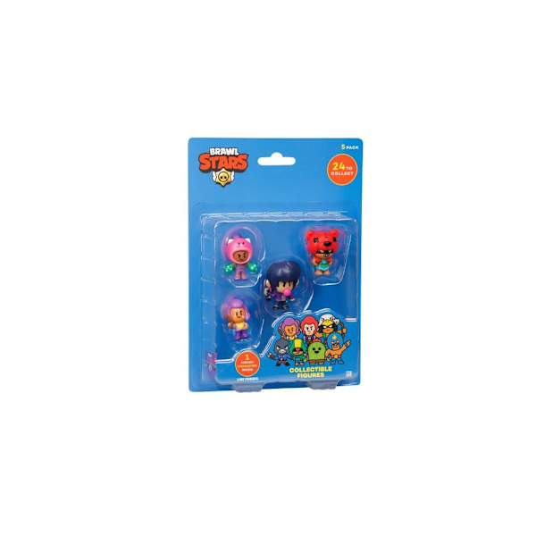 BRAWL STARS Figures 5-pack Series 1, 5 cm