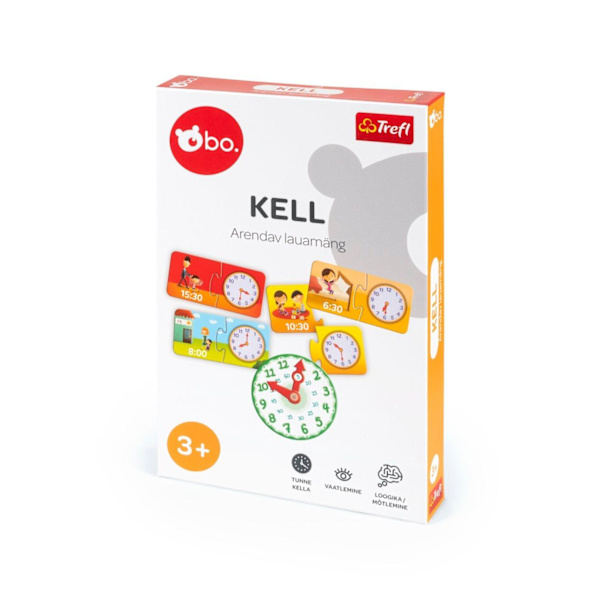 bo. Educational board game "Clock" (In Estonian lang.)