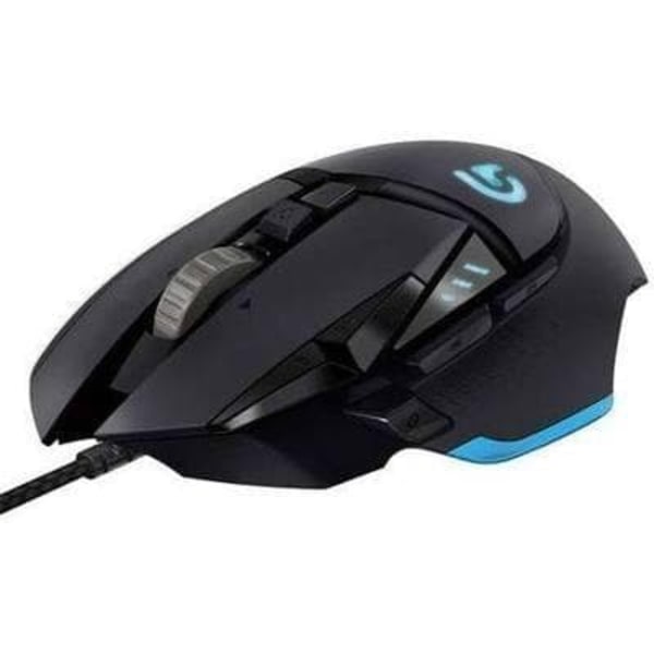 MOUSE USB OPTICAL G502/BLACK 910-005470 LOGITECH Sort