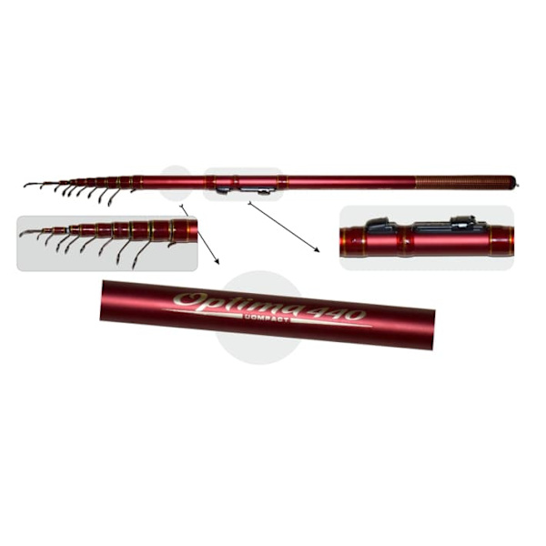 Meškerė boloninė AKARA OPTIMA Compact TX-30 Ilgis 5.0 m Testas 10-30g