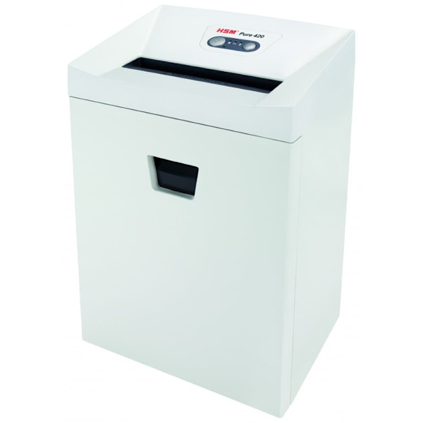 HSM Pure 420 document shredder, 4.5 x 30 mm