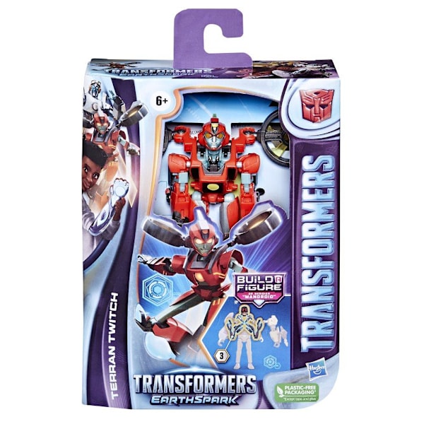 TRANSFORMERS Earthspark Figure Terran Deluxe, 12,7 cm