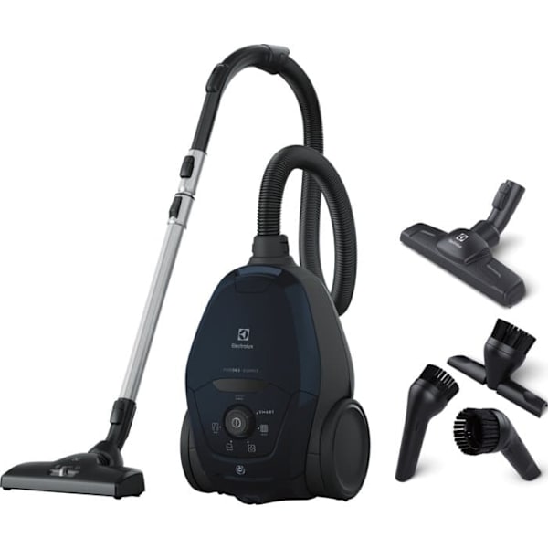 Odkurzacz workowy Pure D8 PD82-4ST Silence 57dB Sort, Blå