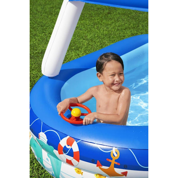 Inflatable Pool With Roof 213 x 155 x 132 cm Bestway 54370
