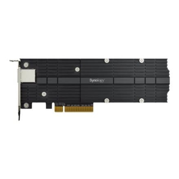 Synology M.2 SSD & 10GbE combo adapter card | Synology Svart