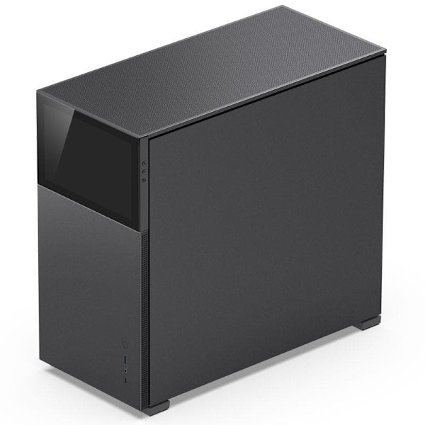 Jonsbo D41 Screen ATX Case, Tempered Glass - black
