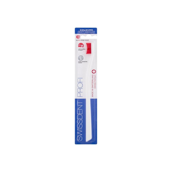 Swissdent Colours Soft-Medium toothbrush white