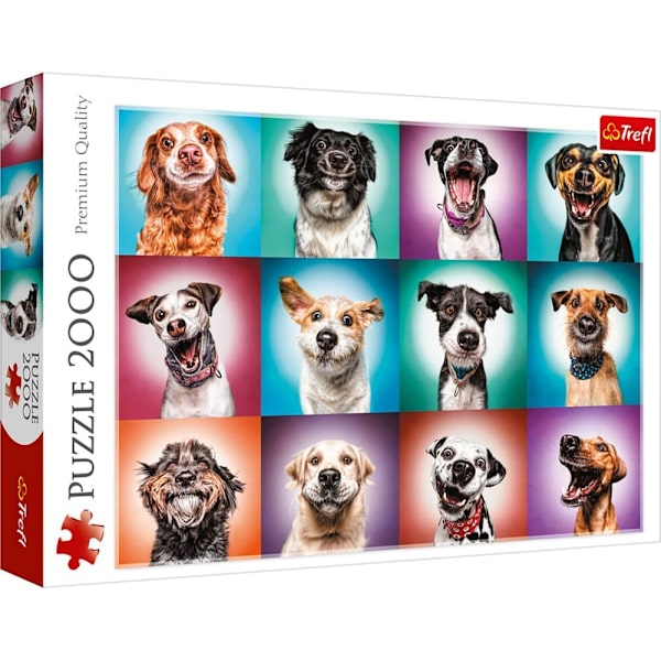 TREFL puzzle Dogs 2000 pcs