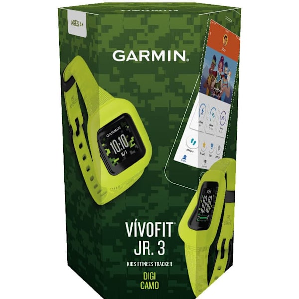 Garmin activity tracker for kids Vivofit Jr.3, digi camo