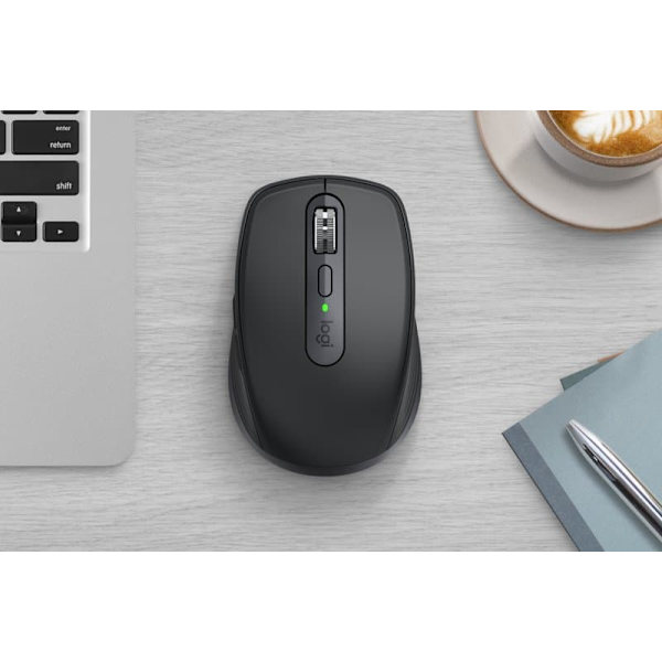 Logitech MX Anywhere 3S for Business mouse Office Right-hand RF Wireless + Bluetooth Laser 8000 DPI