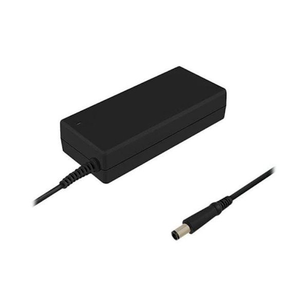 Qoltec 50086.90W Power adapter for HP Compaq | 90W | 19V | 4.74A | 7.4*5.0+pin | +power cable Sort