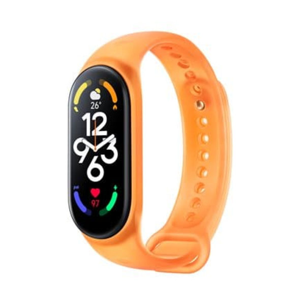 Xiaomi | Smart Band 7 Strap | Neon Orange | Strap material: TPU | Total length: 255mm