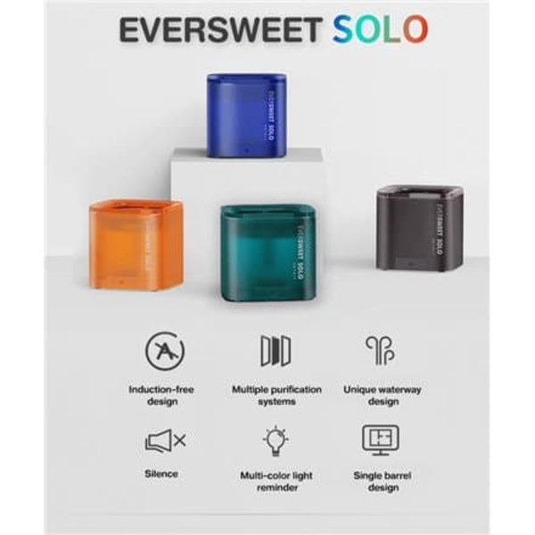 PETKIT | Smart Pet Drinking Fountain | Eversweet Solo | Capacity 1.8 L | Filtering | Material Plastic | Green