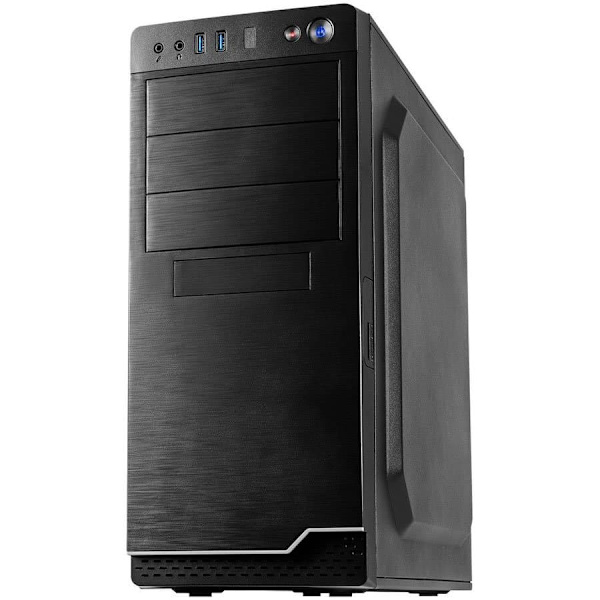 Inter-Tech IT-5916 Tower Black 500 W Sort