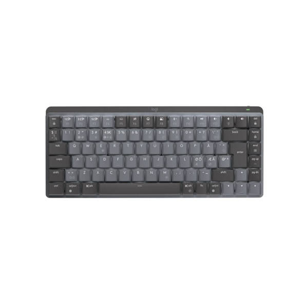 MX MECH. MINI WRLS ILLUM. KEYB Grafitt, Grå