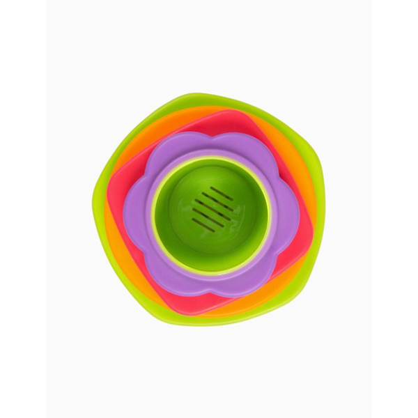 PLAYGRO bath toy Chewy Stack and Nest Cups, 187253