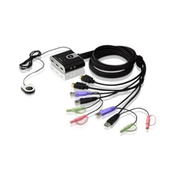 ATEN 2-Port USB HDMI KVM Switch with Audio Sort