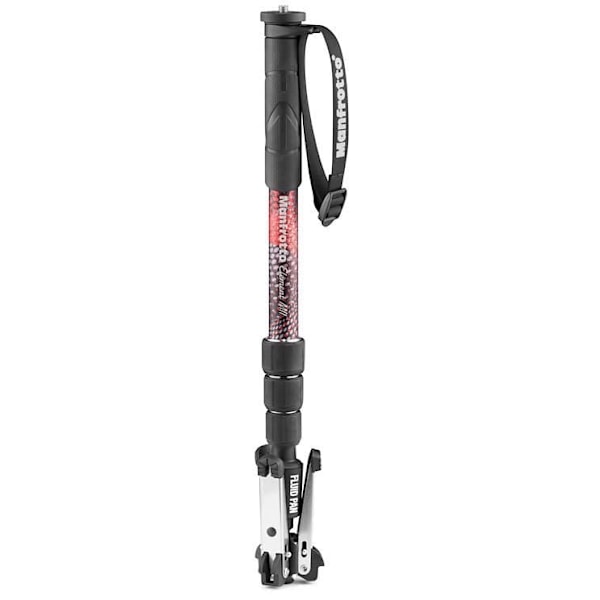 Manfrotto monopod Element MII Video MVMELMIIA4, red