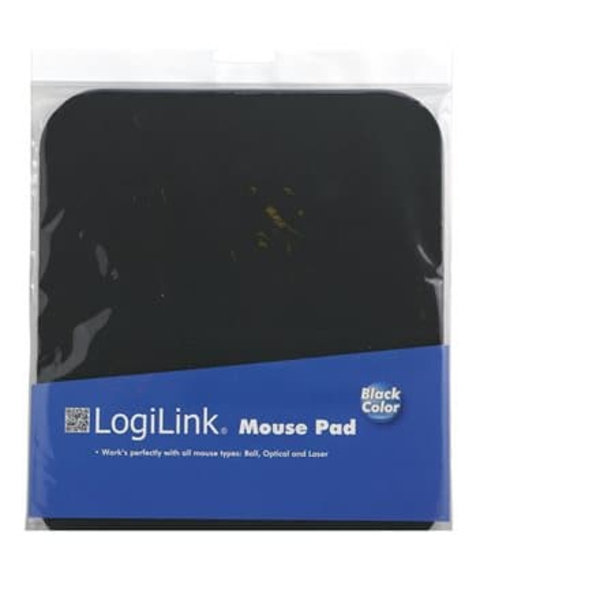 MousePAD LOGILINK, nylon, 250 x 220 x 3 mm, negru, "ID0096"