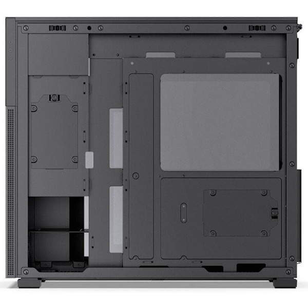 Jonsbo D41 Screen ATX Case, Tempered Glass - black Svart