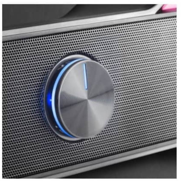Mars Gaming MSBX Bluetooth 5.0 Soundbar with RGB / AUX /  10W