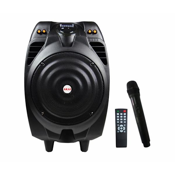 Boxa portabila Akai cu troller 50W negru Sort