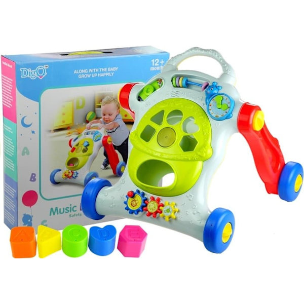 Colourful Pusher Educational Walker for Baby Sound & Light Effects