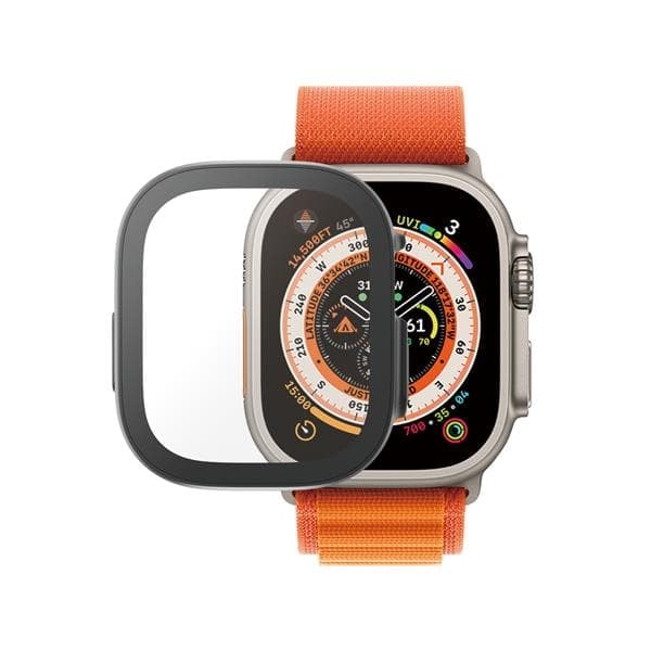 PanzerGlass Full Body New Apple Watch, 49 mm Black Screen protector